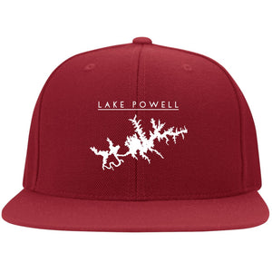 Lake Powell Flat Bill Twill Flexfit Cap - Houseboat Kings