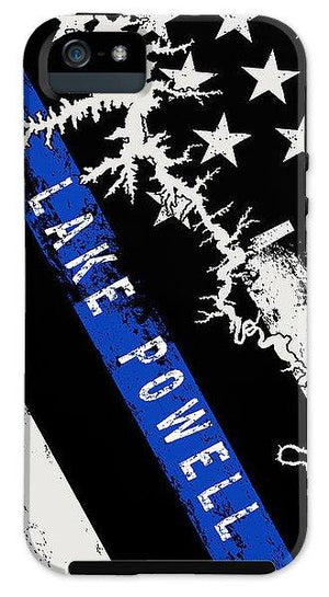 Lake Powell Thin Blue Line - Phone Case - Houseboat Kings