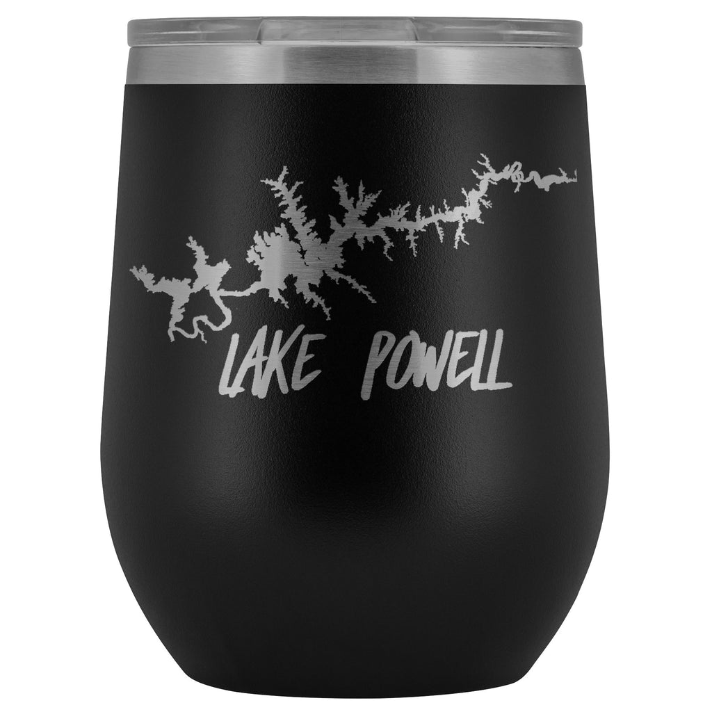 Lake Powell Wine Tumbler | Laser Etched - Houseboat Kings