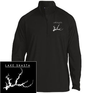 Lake Shasta Embroidered Sport-Tek 1/2 Zip Raglan Performance Pullover - Houseboat Kings