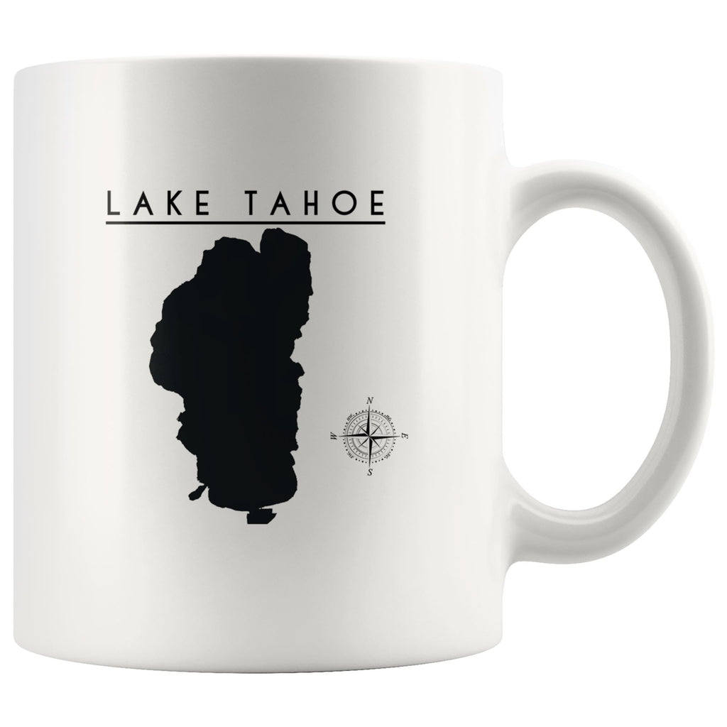 Lake Tahoe Printed Coffee Mug | Lake House Gift - Houseboat Kings