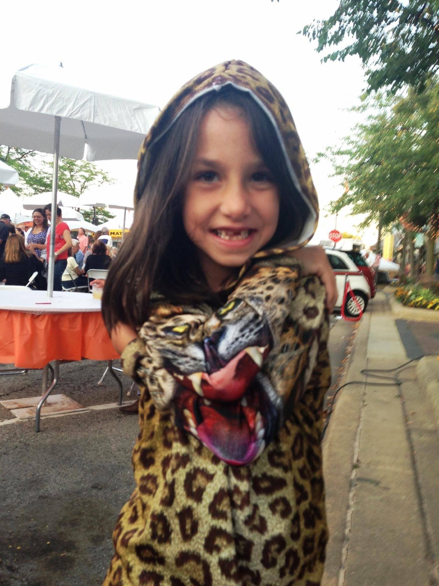 LEOPARD Hoodie Chomp Shirt by MOUTHMAN® Kid's Clothing 