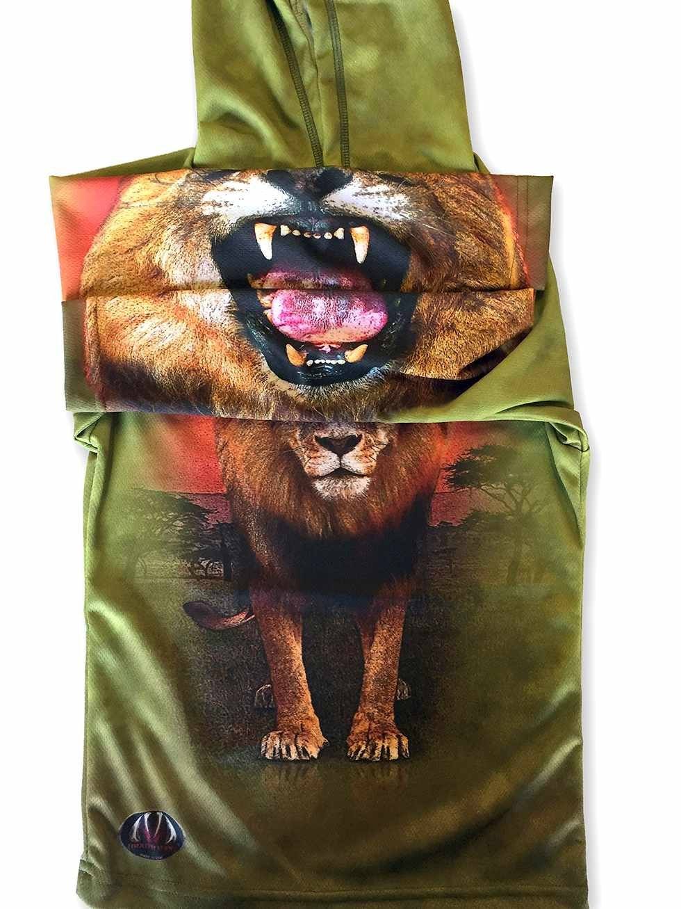 LION JUNGLE KING Sport Shirt by MOUTHMAN® Kid's Clothing 