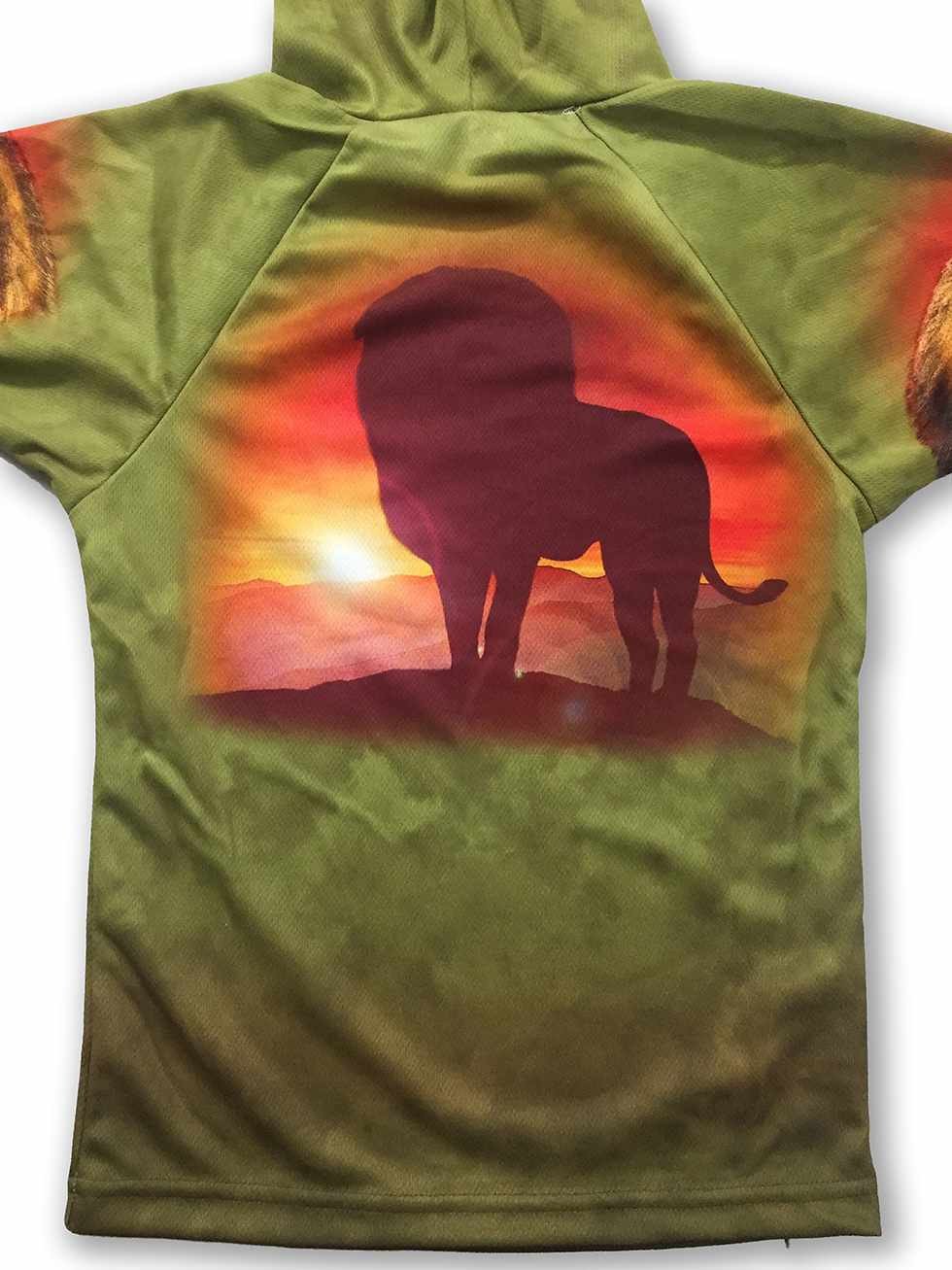 LION JUNGLE KING Sport Shirt by MOUTHMAN® Kid's Clothing 