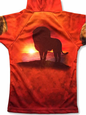 LION JUNGLE MASTER Sport Shirt by MOUTHMAN® Kid's Clothing 