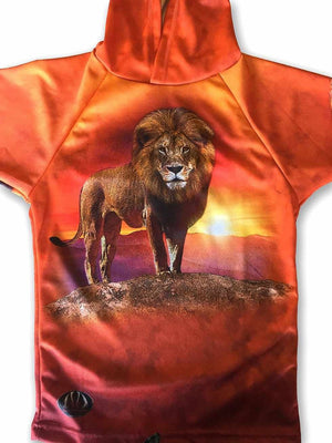 LION JUNGLE MASTER Sport Shirt by MOUTHMAN® Kid's Clothing 