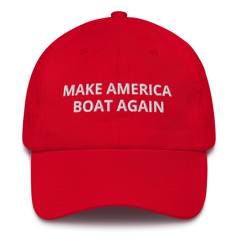 Make America Boat Again Dad Cap - Houseboat Kings