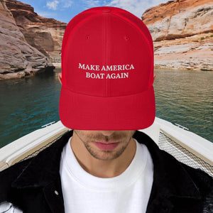 Make America Boat Again Trucker Cap - Houseboat Kings