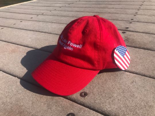 Make Lake Ouachita Great Again Trump Hat | Made In The USA! - Houseboat Kings