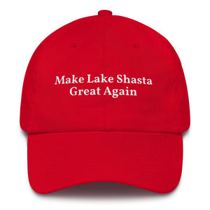 Make Lake Shasta Great Again Trump Hat | Made In The USA! - Houseboat Kings