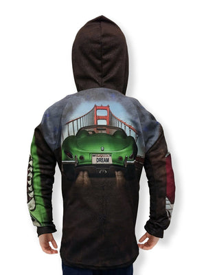 MOUTH MOBILES™ GOLDEN GATE - Hoodie Chomp Shirt by MOUTHMAN® Kid's Clothing 
