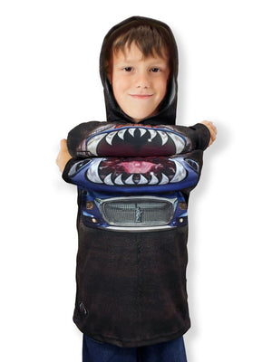 MOUTH MOBILES™ NEW YORK - Hoodie Chomp Shirt by MOUTHMAN® Kid's Clothing 