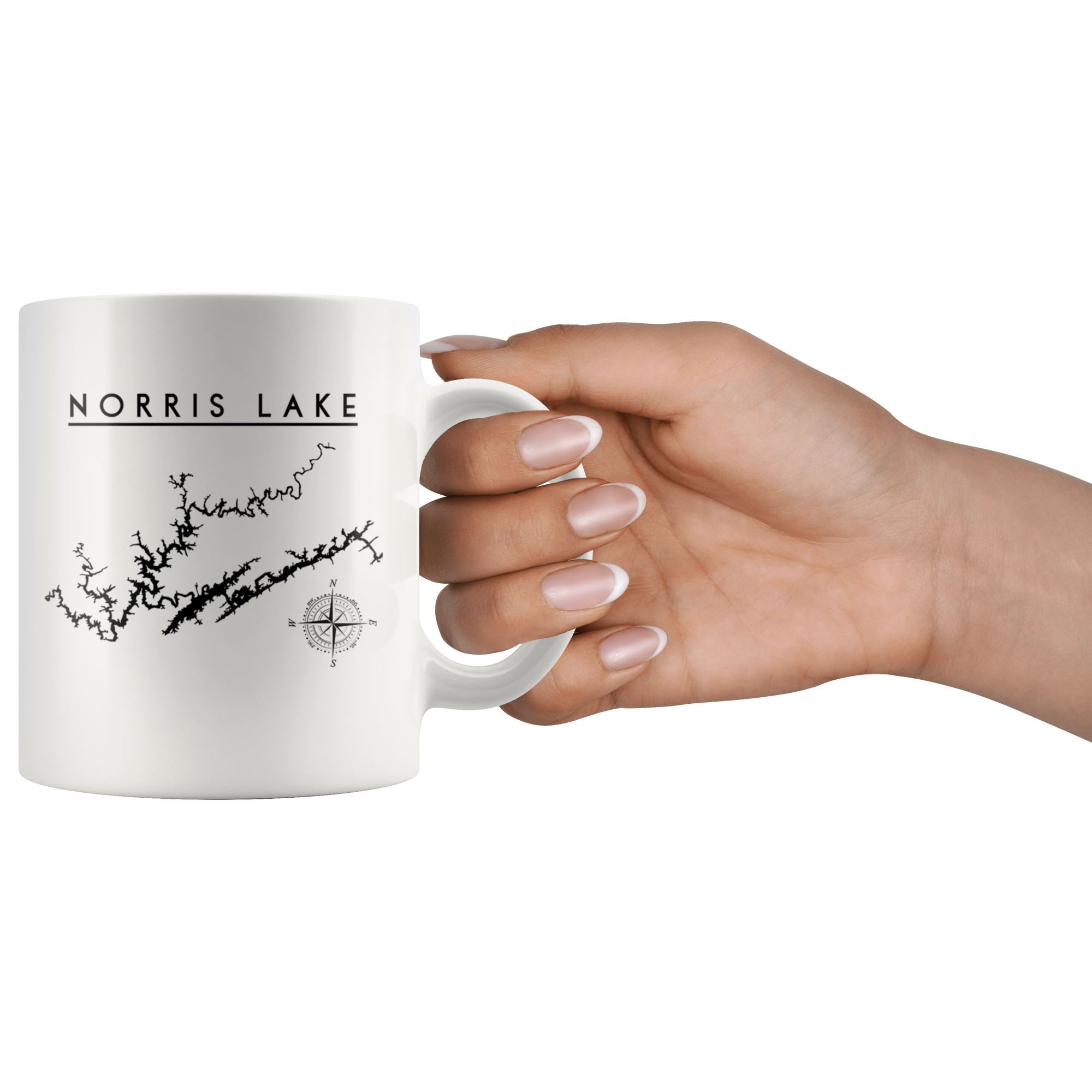 Norris Lake 11oz Coffee Mug | Printed | Lake Gift - Houseboat Kings