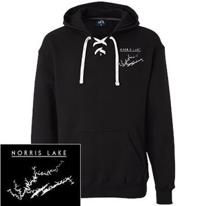 Norris Lake Embroidered Heavyweight Sport Lace Hoodie - Houseboat Kings