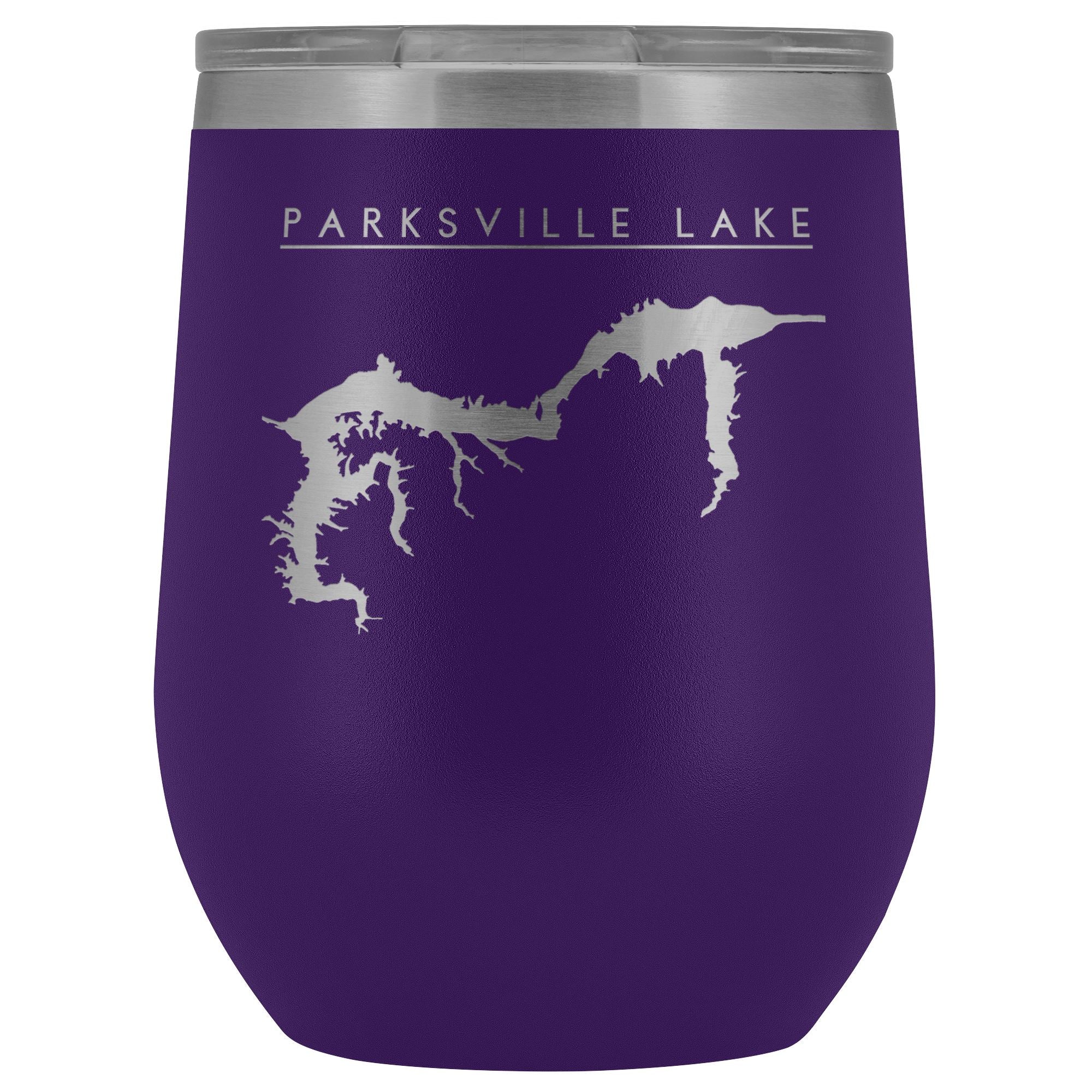 Parksville Lake Wine Tumbler | Laser Etched - Houseboat Kings