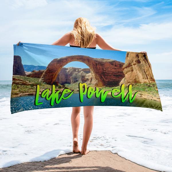 Rainbow Bridge Towel | Lake Powell - Houseboat Kings