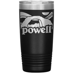 Retro Powell 20oz Tumbler Tumblers Black 