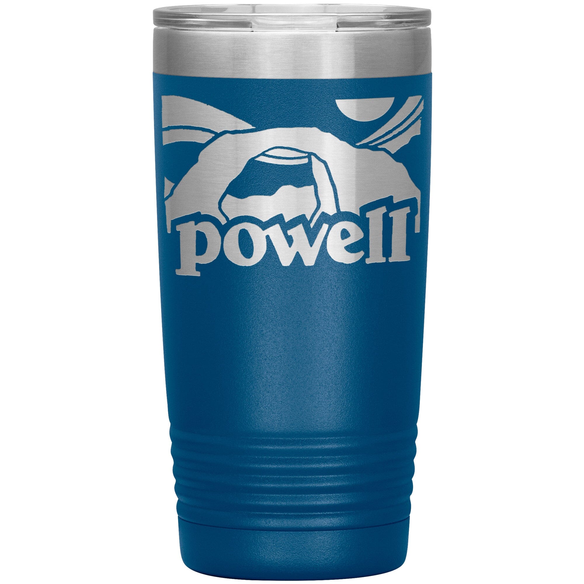 Retro Powell 20oz Tumbler Tumblers Blue 