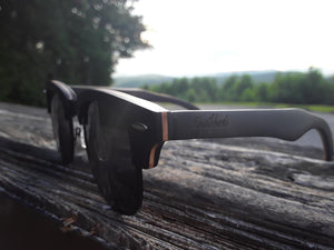 Skateboard Multi-Layer Club Sunglasses, Black Polarized Lenses Sunglasses 