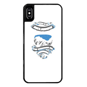 SKIING IS MY RELIGION THE MOUNTAIN IS MY CHURCH Back Printed Black Hard Phone Case Accessories Apple iPhone X-Xs Black 