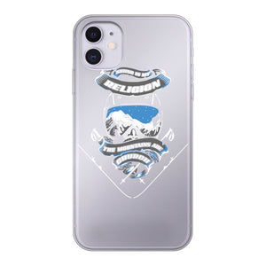 SKIING IS MY RELIGION THE MOUNTAIN IS MY CHURCH Back Printed Transparent Soft Phone Case Accessories Apple iPhone 11 Soft Case Transparent 