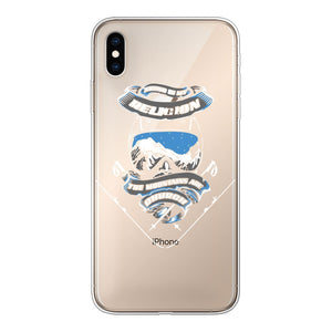 SKIING IS MY RELIGION THE MOUNTAIN IS MY CHURCH Back Printed Transparent Soft Phone Case Accessories Apple iPhone Xs Max Transparent Soft Case Transparent 