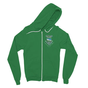 SKIING IS MY RELIGION THE MOUNTAIN IS MY CHURCH Classic Adult Zip Hoodie Apparel Kelly Green S 