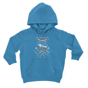 SKIING IS MY RELIGION THE MOUNTAIN IS MY CHURCH Classic Kids Hoodie Apparel Sapphire Blue 3 to 4 Years 