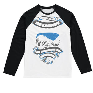 SKIING IS MY RELIGION THE MOUNTAIN IS MY CHURCH Sublimation Baseball Long Sleeve T-Shirt Apparel XS 