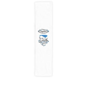 SKIING IS MY RELIGION THE MOUNTAIN IS MY CHURCH Sublimation Sport Towel Apparel 30X140 cm 