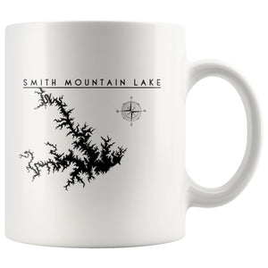 Smith Mountain Lake 11oz Coffee Mug | Printed | Lake Gift - Houseboat Kings