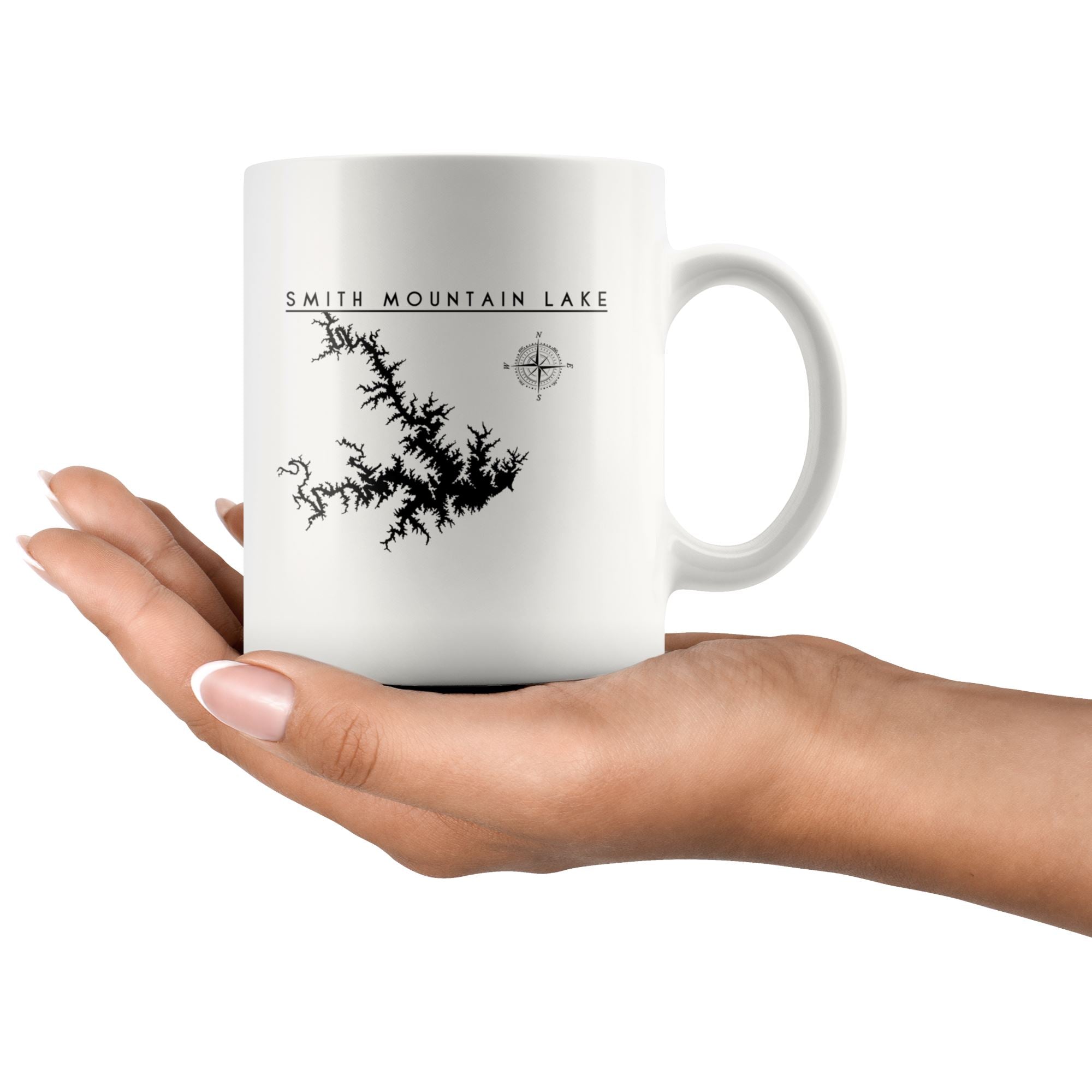 Smith Mountain Lake 11oz Coffee Mug | Printed | Lake Gift - Houseboat Kings