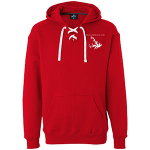 Smith Mountain Lake Embroidered Heavyweight Sport Lace Hoodie - Houseboat Kings