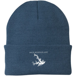 Smith Mountain Lake Embroidered Knit Cap - Houseboat Kings