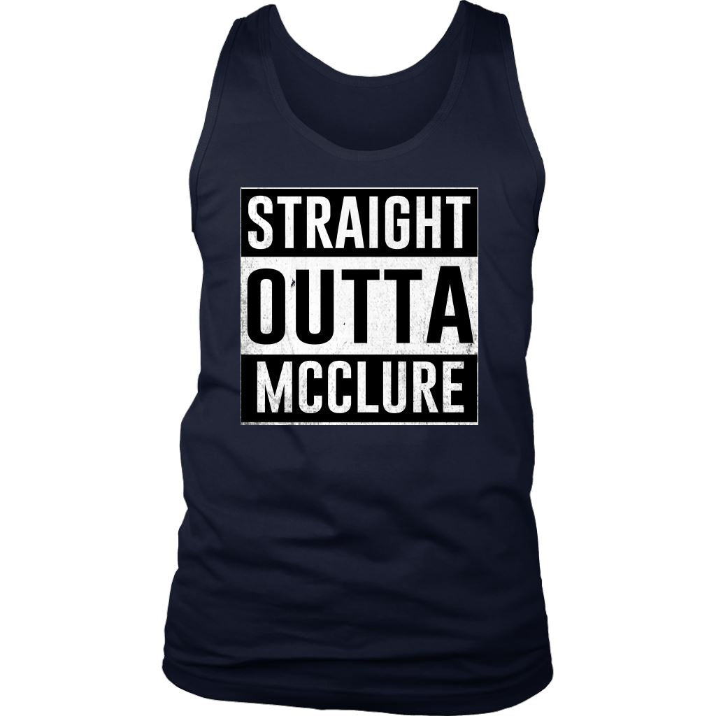 Straight Outta McClure Men's Premium Tank Top - Houseboat Kings