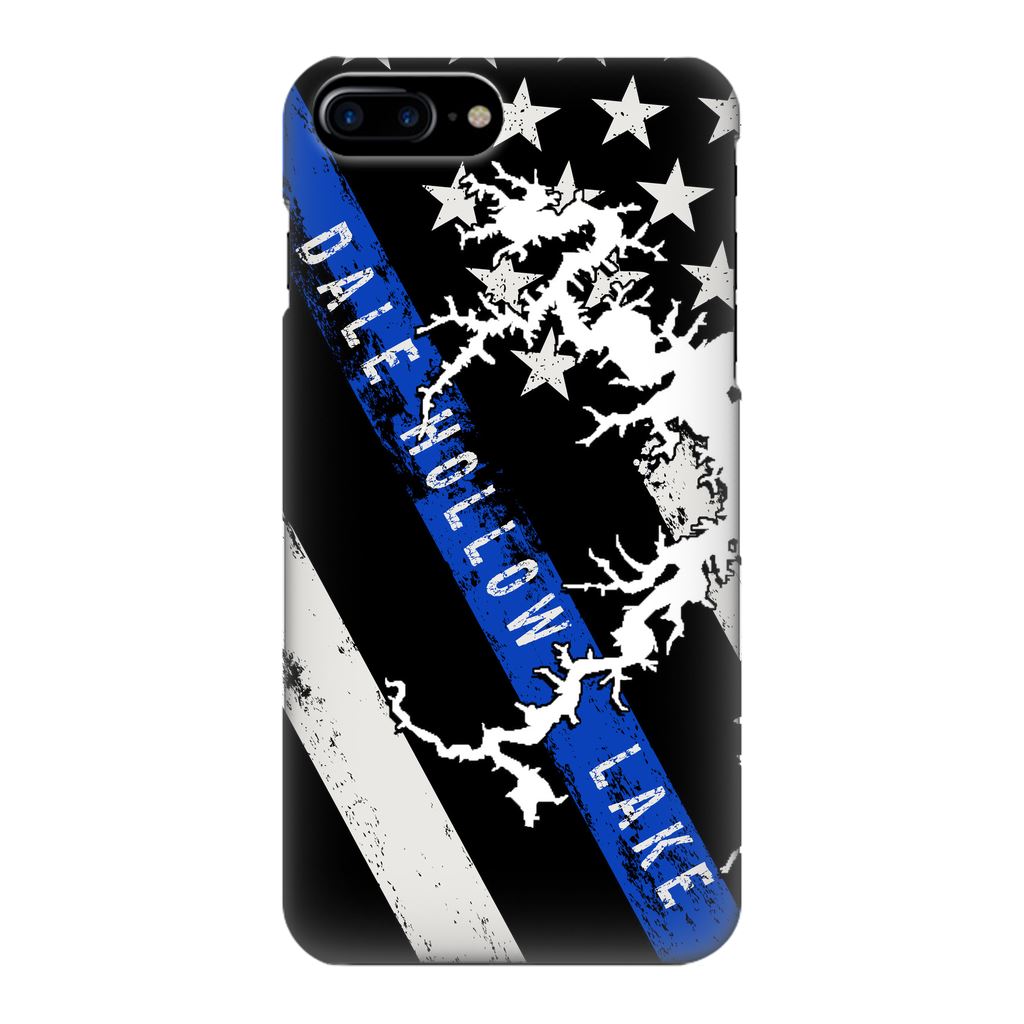 Thin Blue Line Dale Hollow Lake Fully Printed Matte Phone Case - Houseboat Kings