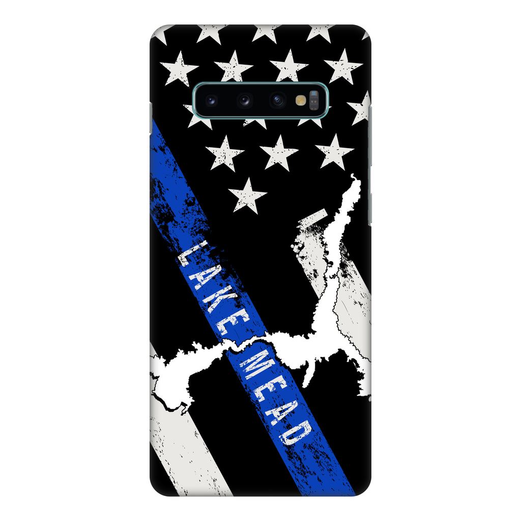 Thin Blue Line Lake Mead Fully Printed Matte Phone Case - Houseboat Kings