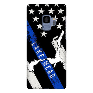 Thin Blue Line Lake Mead Fully Printed Matte Phone Case - Houseboat Kings