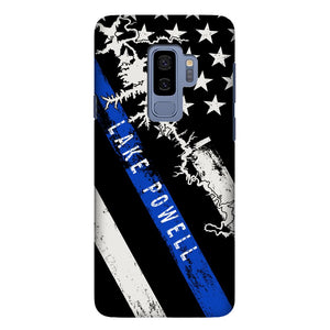 Thin Blue Line Lake Powell Fully Printed Matte Phone Case - Houseboat Kings