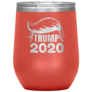 Trump 2020 12oz Tumbler - Laser Etched - Houseboat Kings