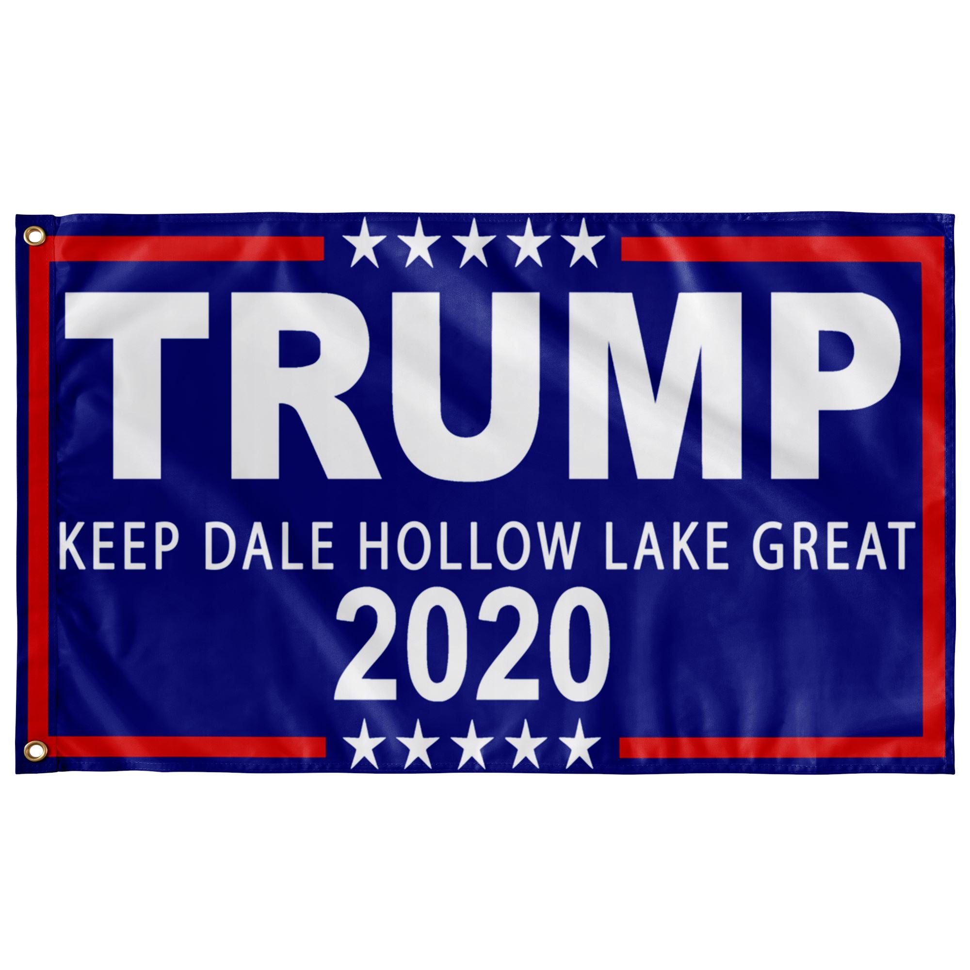 Trump Boat Flags - Keep Dale Hollow Lake Great - Houseboat Kings