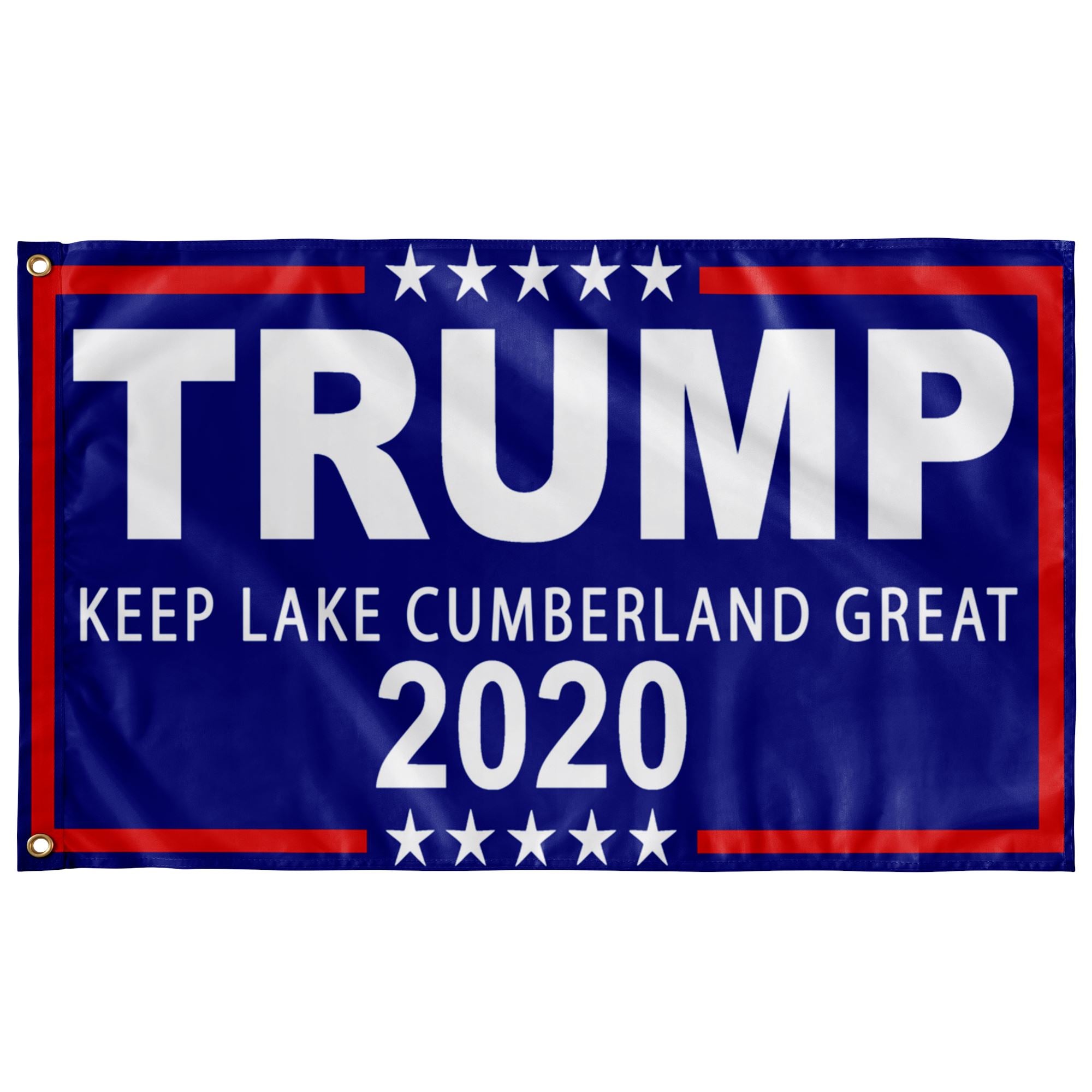 Trump Boat Flags - Keep Lake Cumberland Great - Houseboat Kings