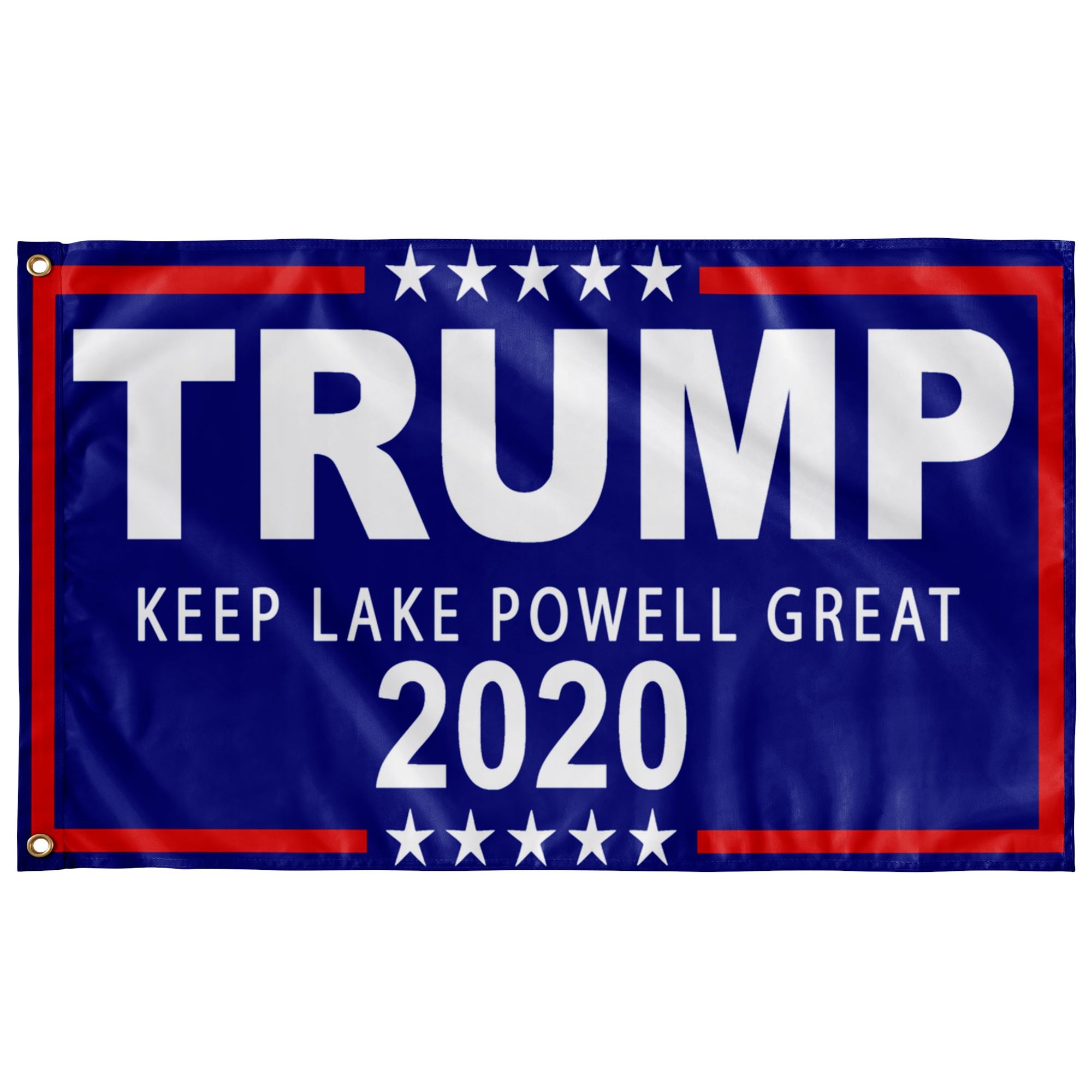 Trump Boat Flags - Keep Lake Powell Great - Houseboat Kings