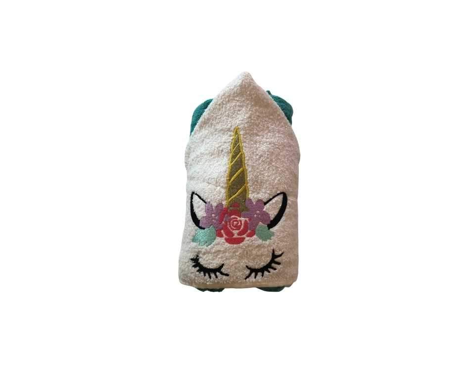 Unicorn, Hooded Towel Bathing 