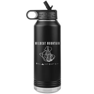 Wildcat Mountain 32oz Tumbler Tumblers Black 