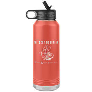 Wildcat Mountain 32oz Tumbler Tumblers Coral 