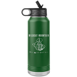 Wildcat Mountain 32oz Tumbler Tumblers Green 