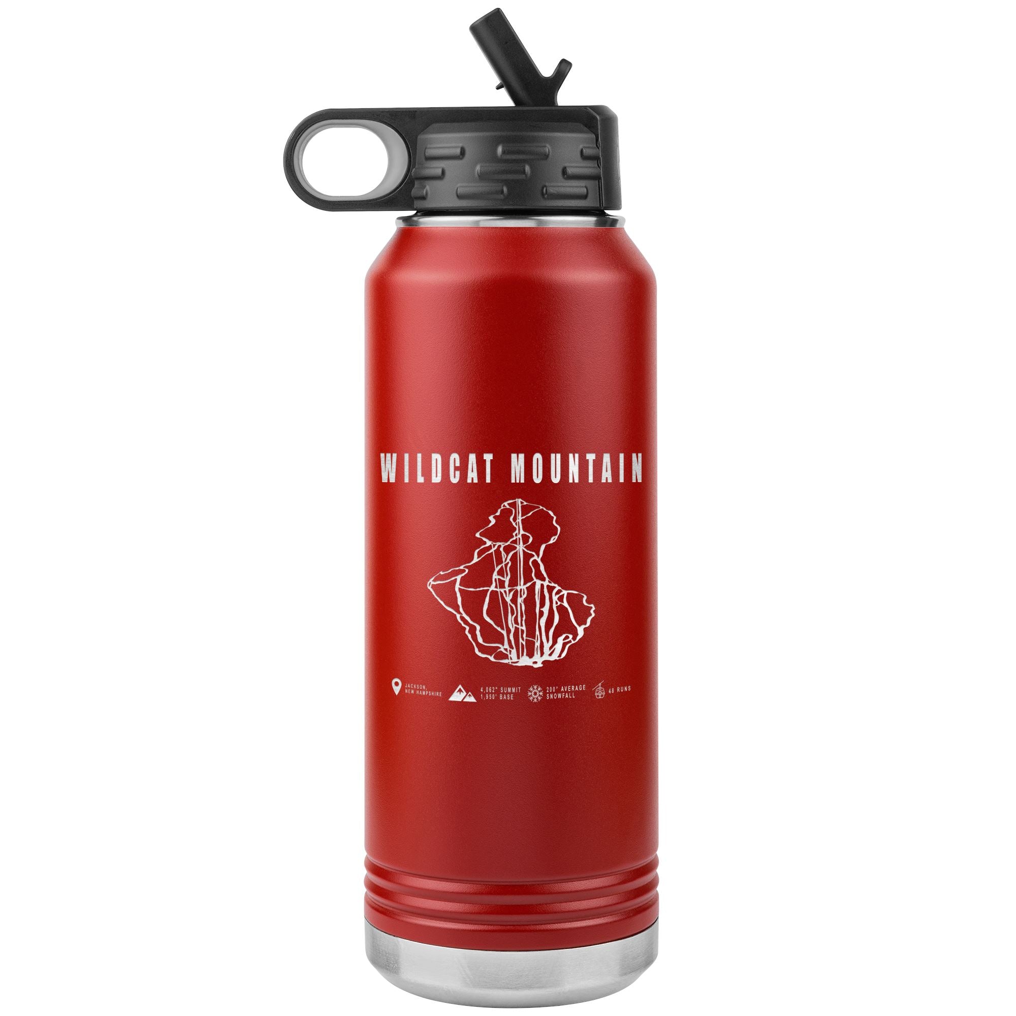 Wildcat Mountain 32oz Tumbler Tumblers Red 