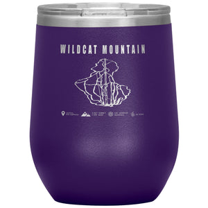 Wildcat Mountain Wine Tumbler Wine Tumbler Purple 