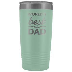World's Best Lake Dad Insulated Mug | Laser Etched - Houseboat Kings